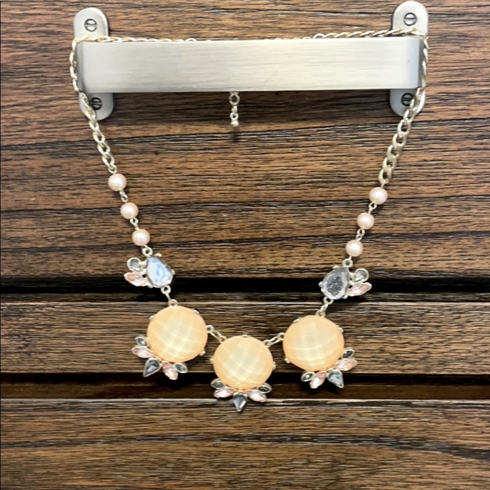 Gold chain fashion necklace